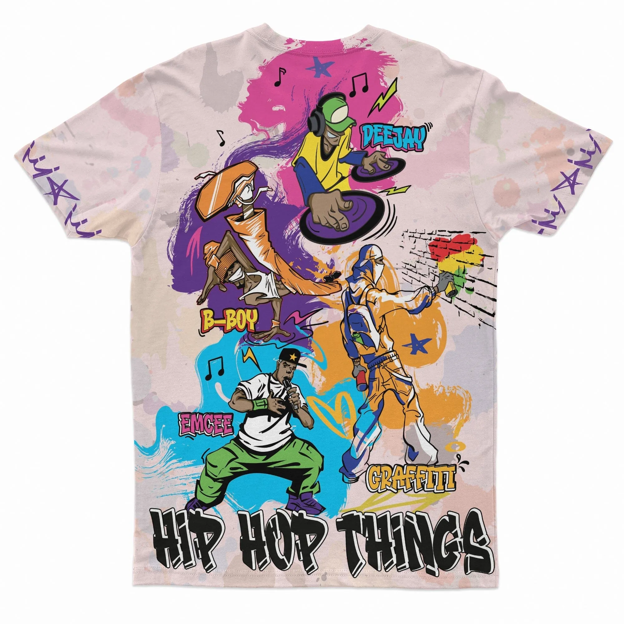 4 Elements Of Hip Hop T-shirt and Short Set