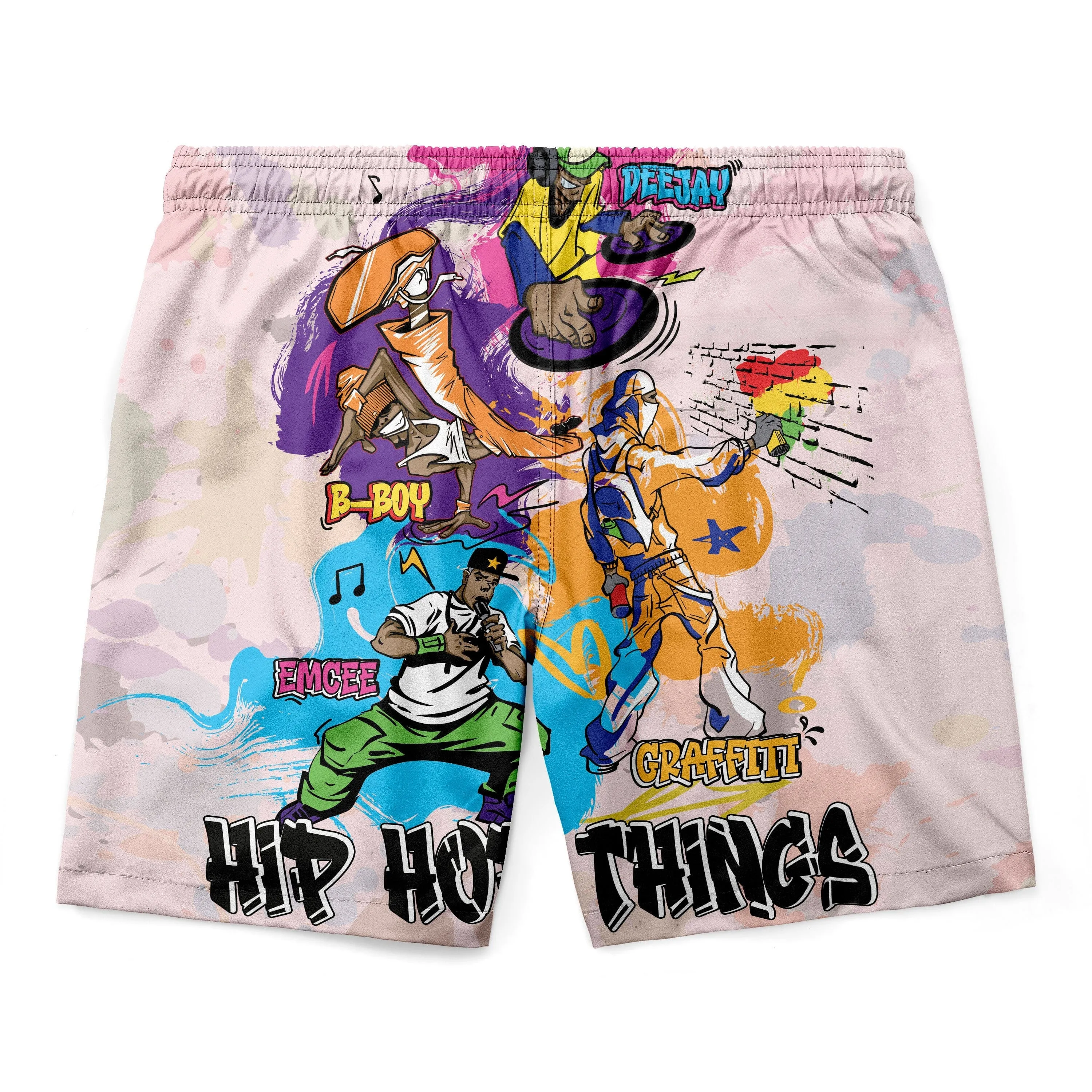 4 Elements Of Hip Hop T-shirt and Short Set