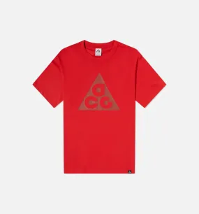 ACG Short Sleeve HBR Tee Mens T-Shirt - University Red