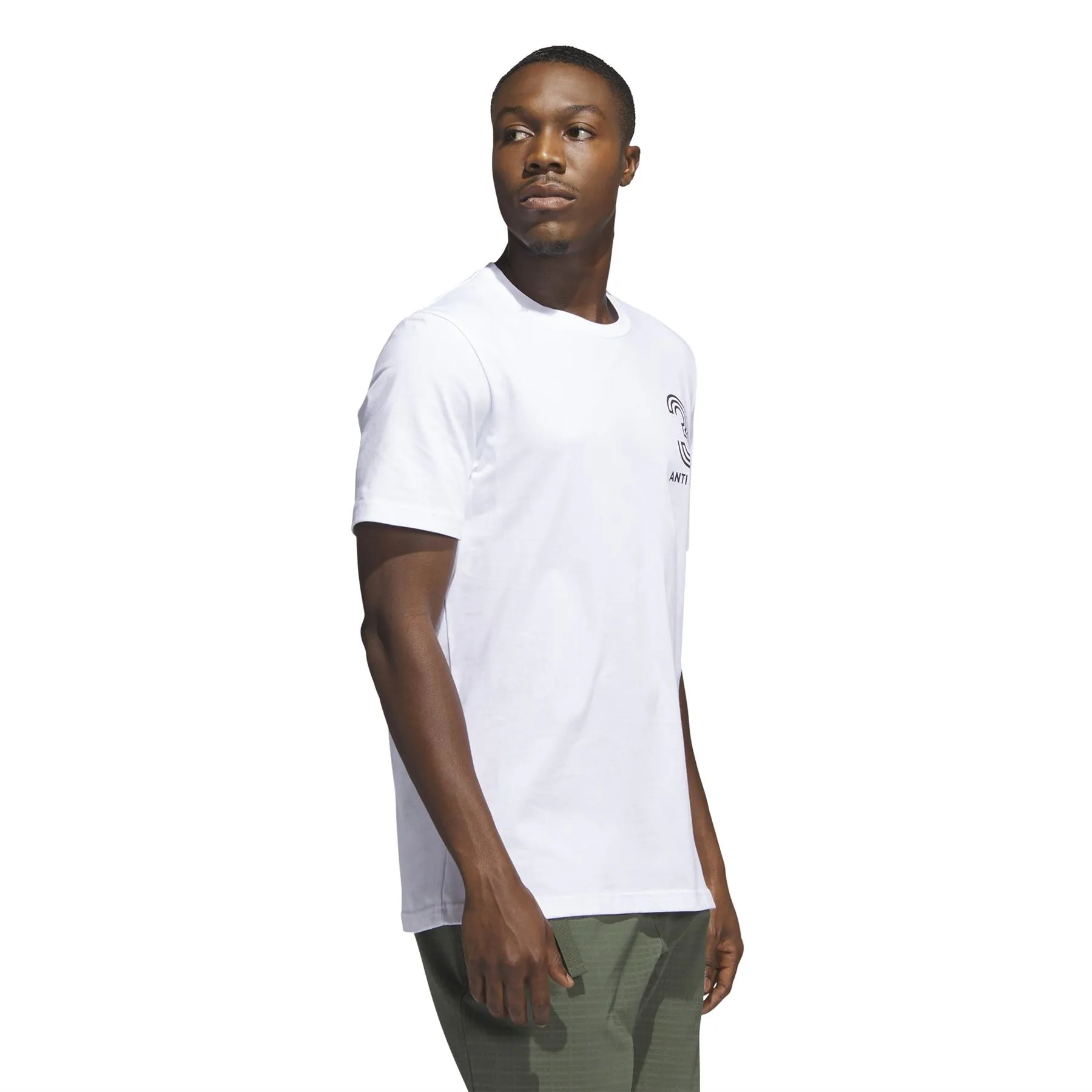 Adicross Anti 3 Putt T-Shirt White - AW23