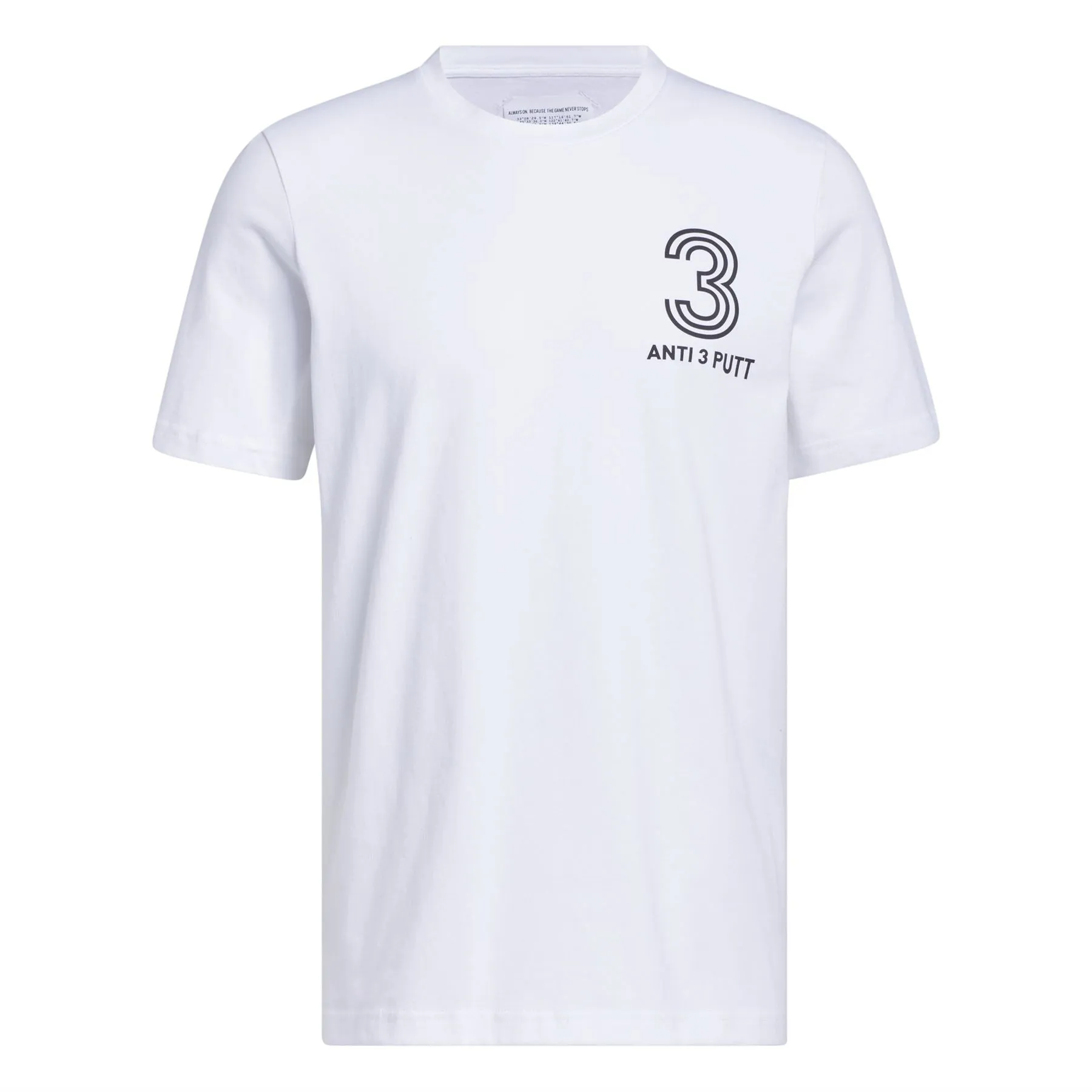 Adicross Anti 3 Putt T-Shirt White - AW23