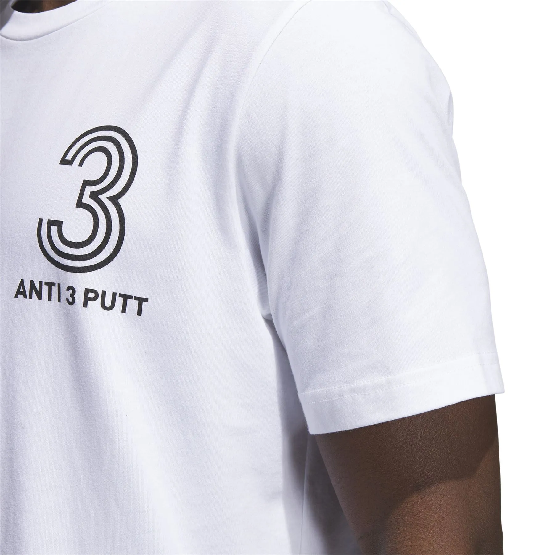 Adicross Anti 3 Putt T-Shirt White - AW23