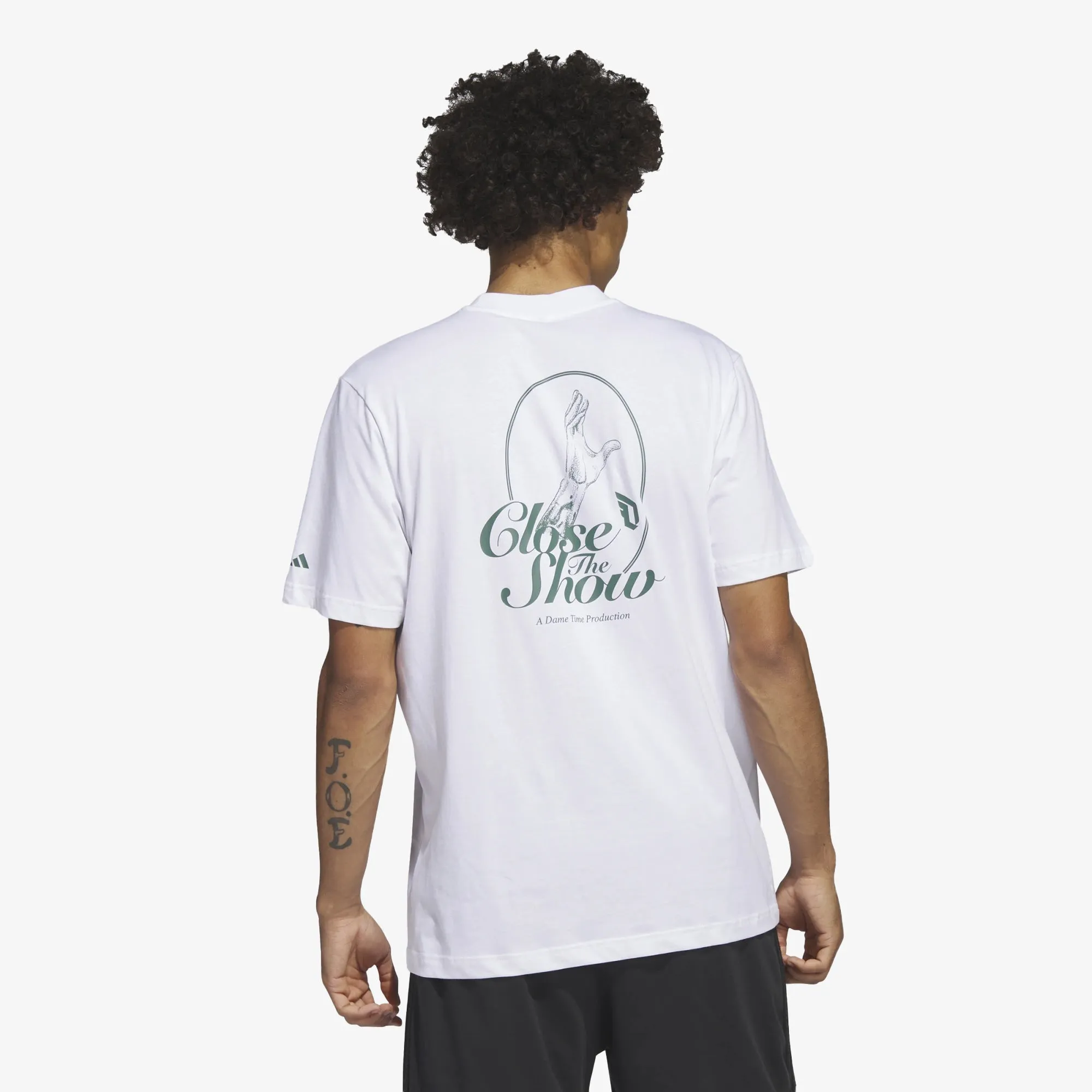 Adidas Originals | DAME 9 TEE  { WHITE