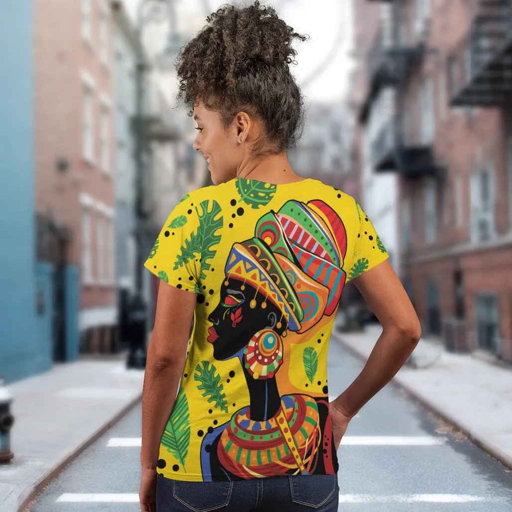 African Art Woman T-shirt