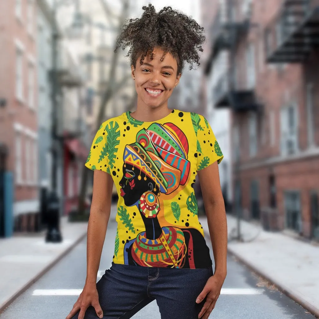 African Art Woman T-shirt