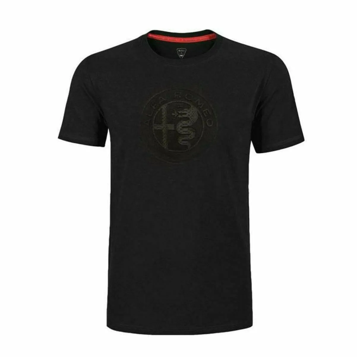 Alfa Romeo Racing F1 Men's 110th Serpentine T-Shirt - Black/Gray