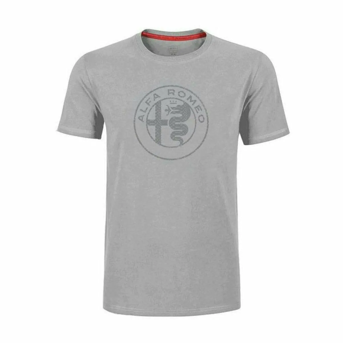 Alfa Romeo Racing F1 Men's 110th Serpentine T-Shirt - Black/Gray