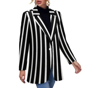 All Over Print Women's Blazer Women's casual suit