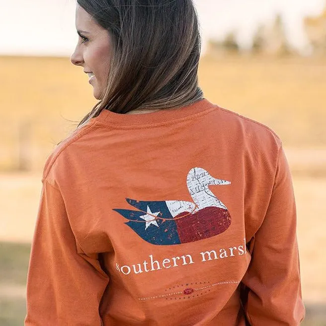 Authentic Heritage Tee - Texas - Long Sleeve