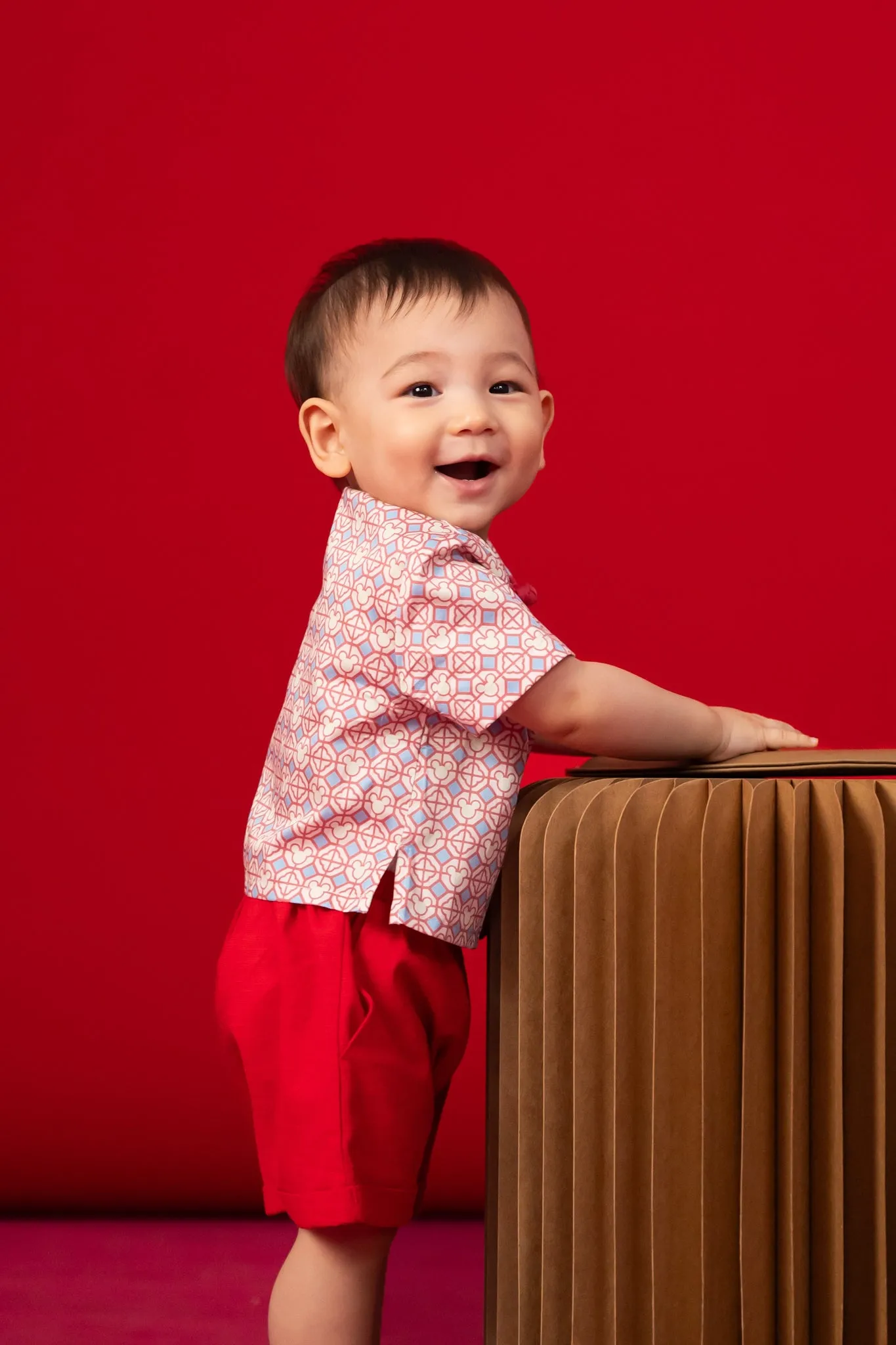 Baby Shorts - Red