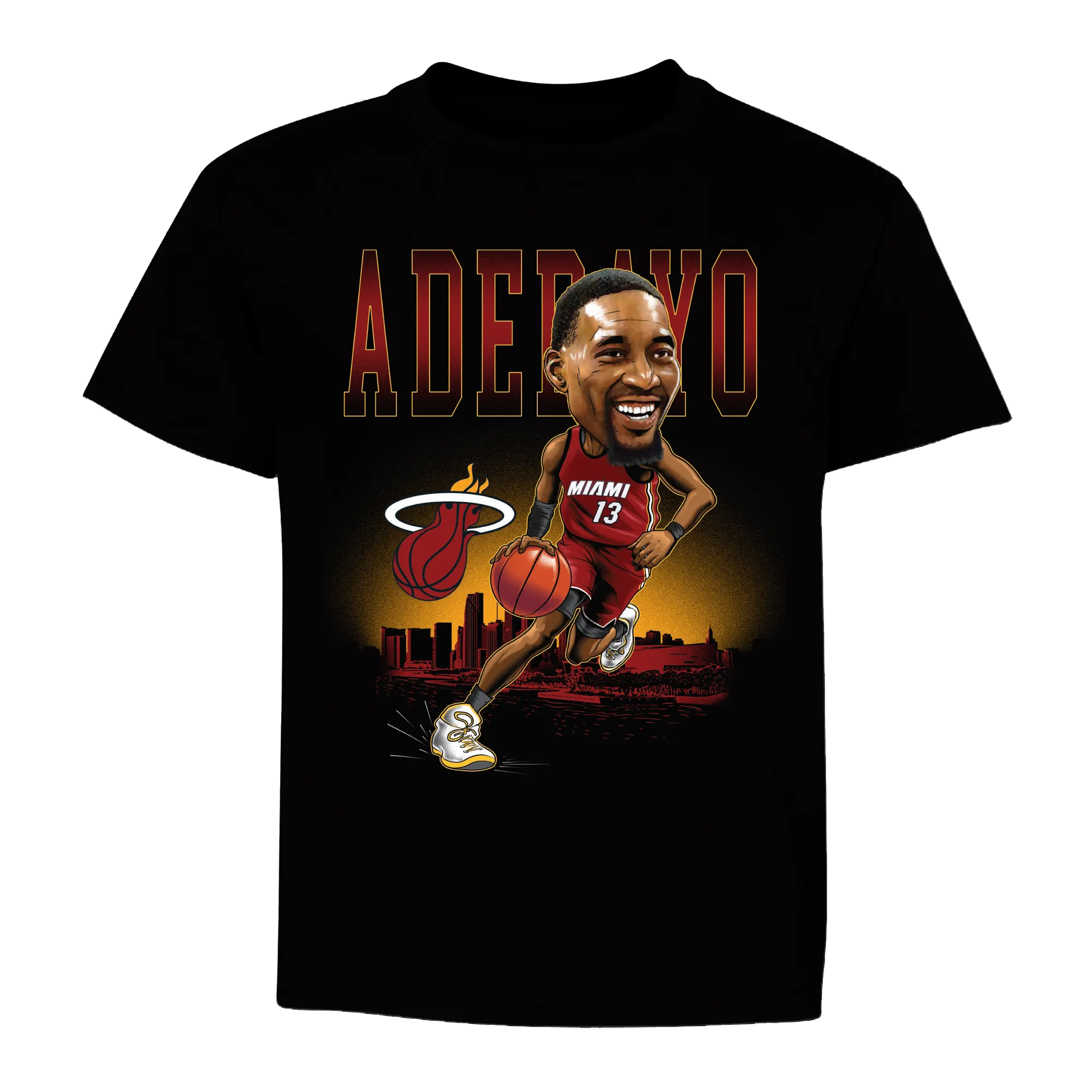 Bam Adebayo Miami HEAT City View Tee