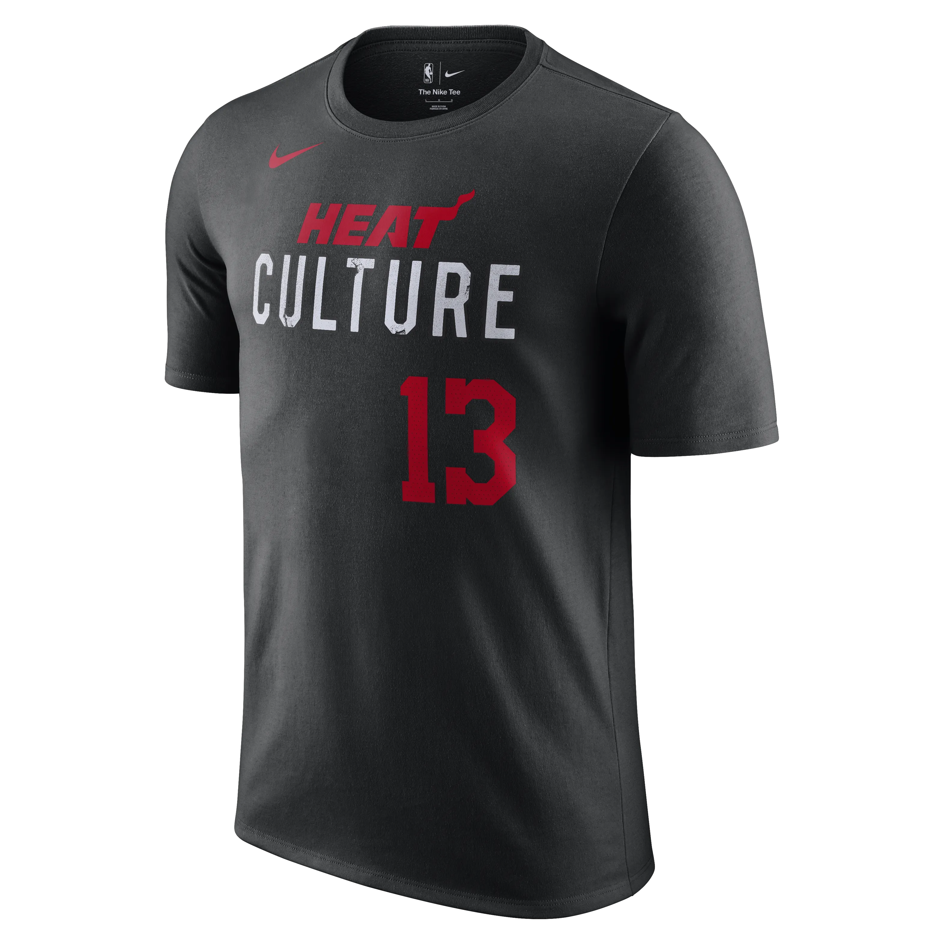 Bam Adebayo Nike HEAT Culture Name & Number Tee