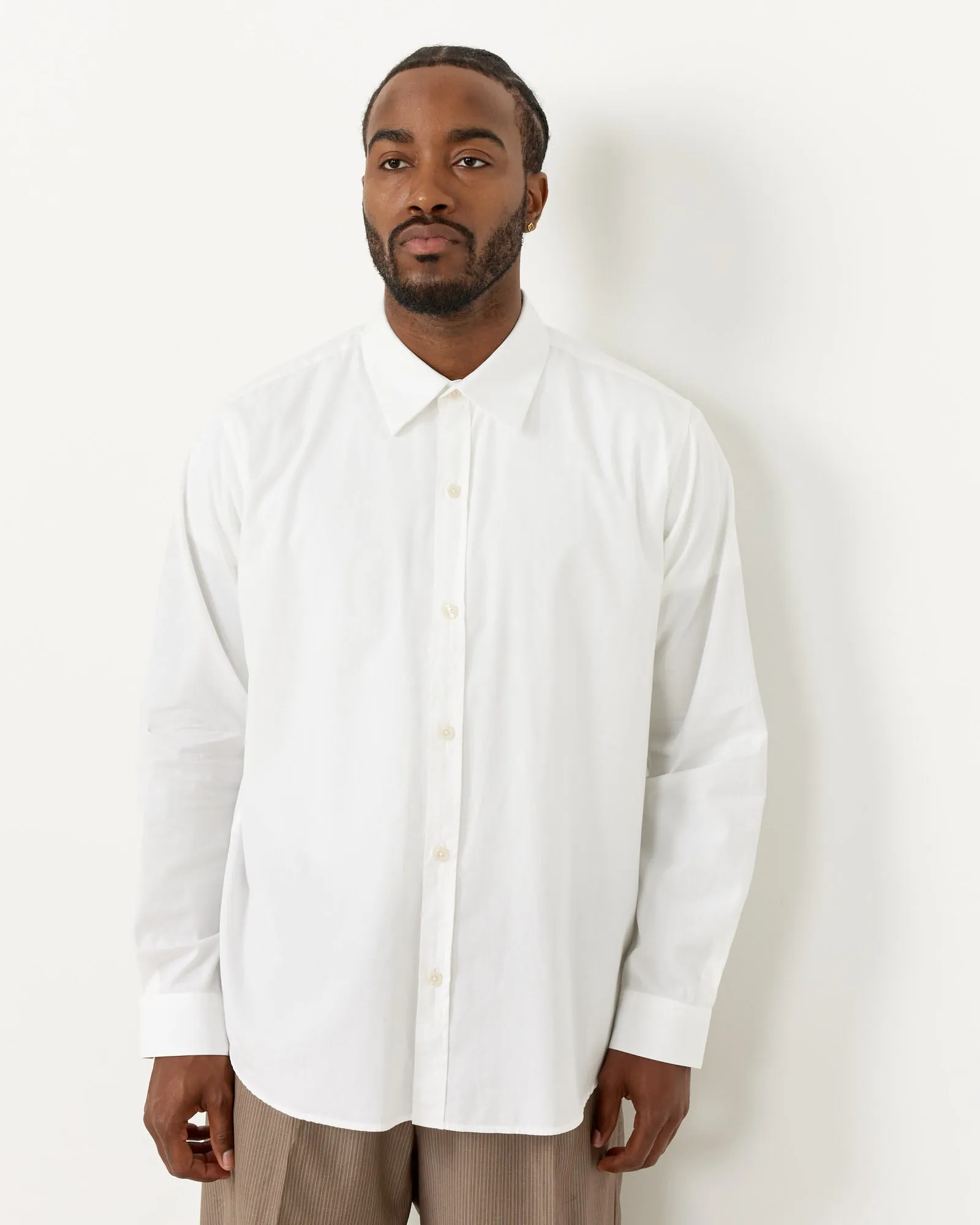 Banquet Shirt in White