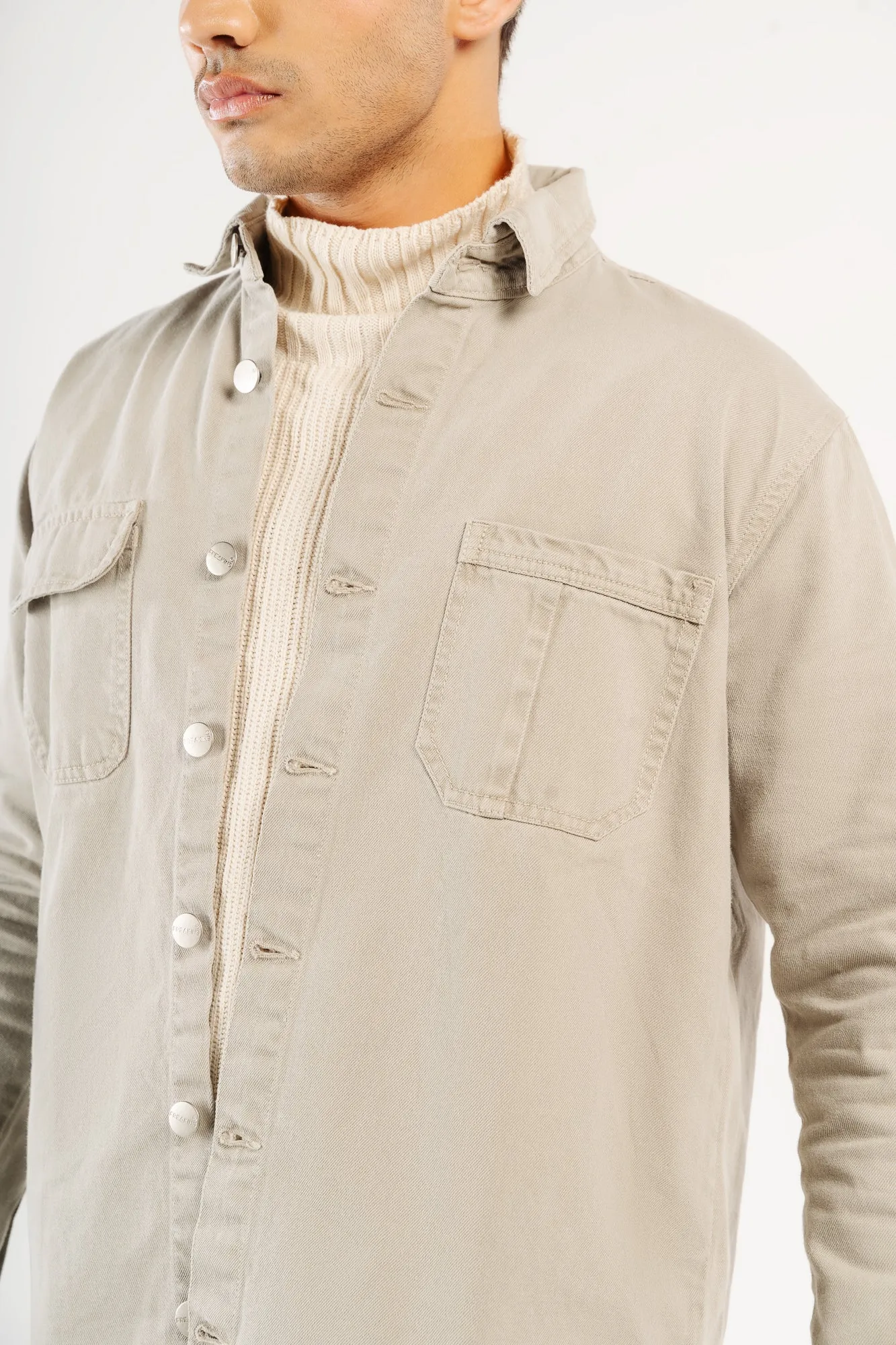 Bisque Men's Shacket