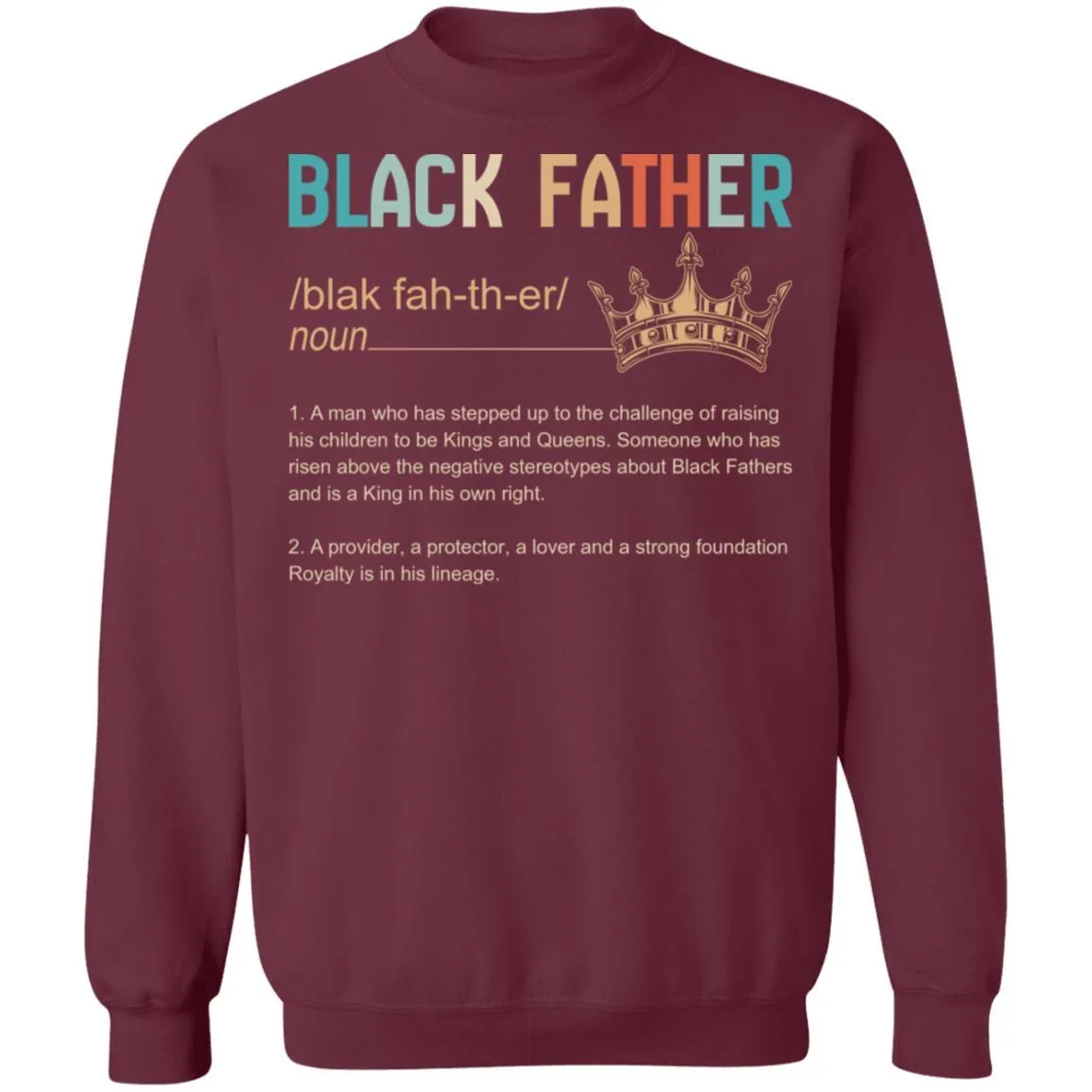 Black Father T-shirt