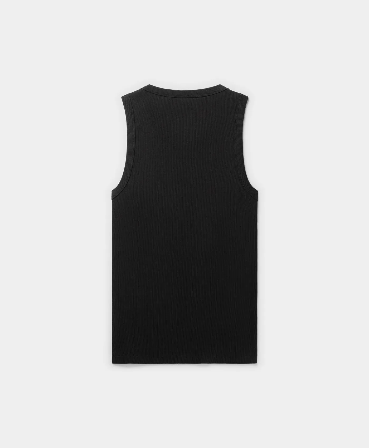 Black Logotype Tank Top