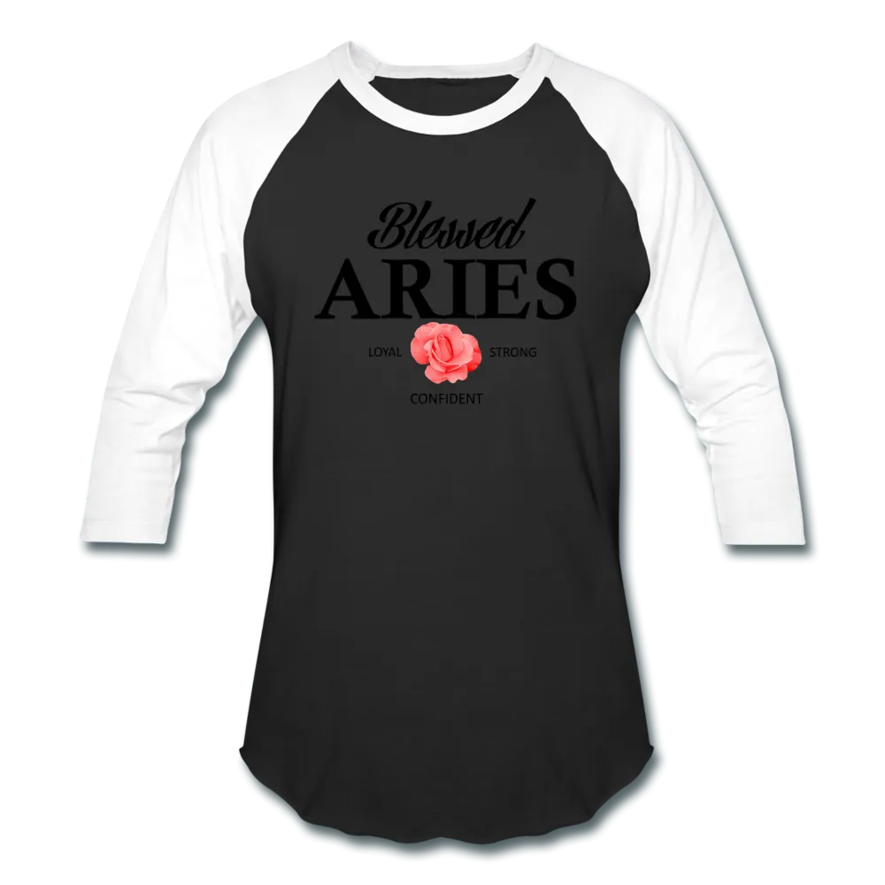 Blessed Aries Unisex Baseball T-Shirt