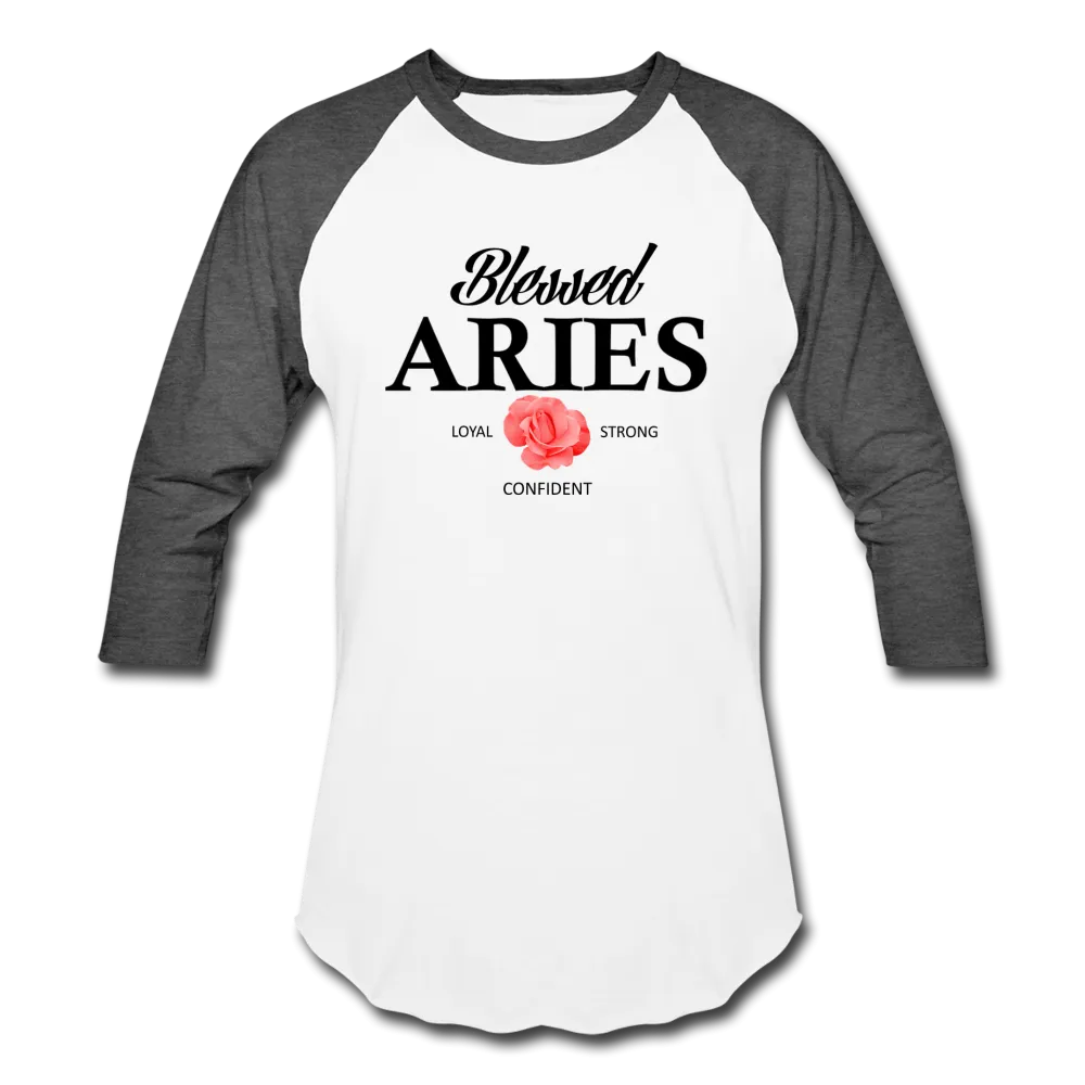 Blessed Aries Unisex Baseball T-Shirt