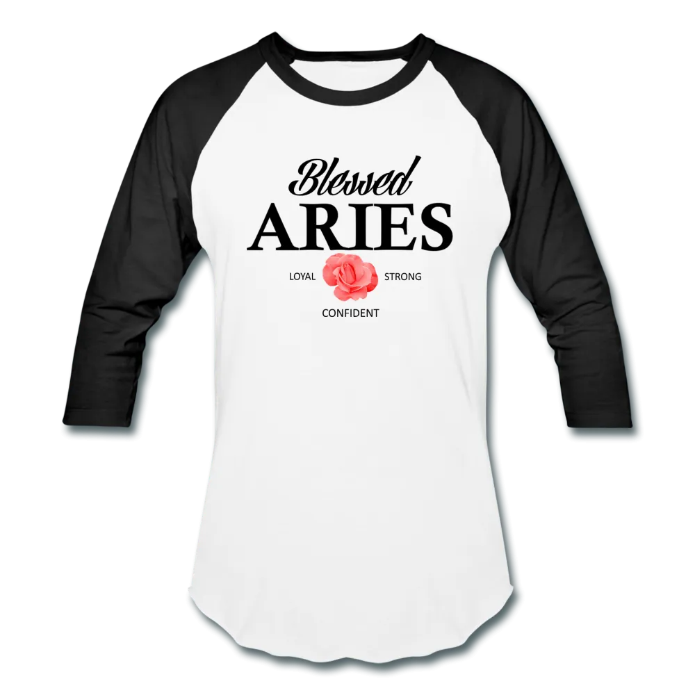 Blessed Aries Unisex Baseball T-Shirt