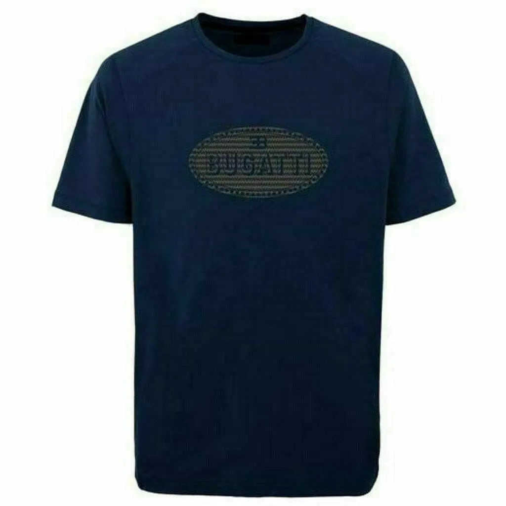 Bugatti Men's Macaron T-Shirt Blue/Gray