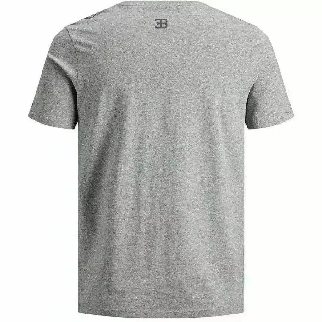 Bugatti Men's Macaron T-Shirt Blue/Gray