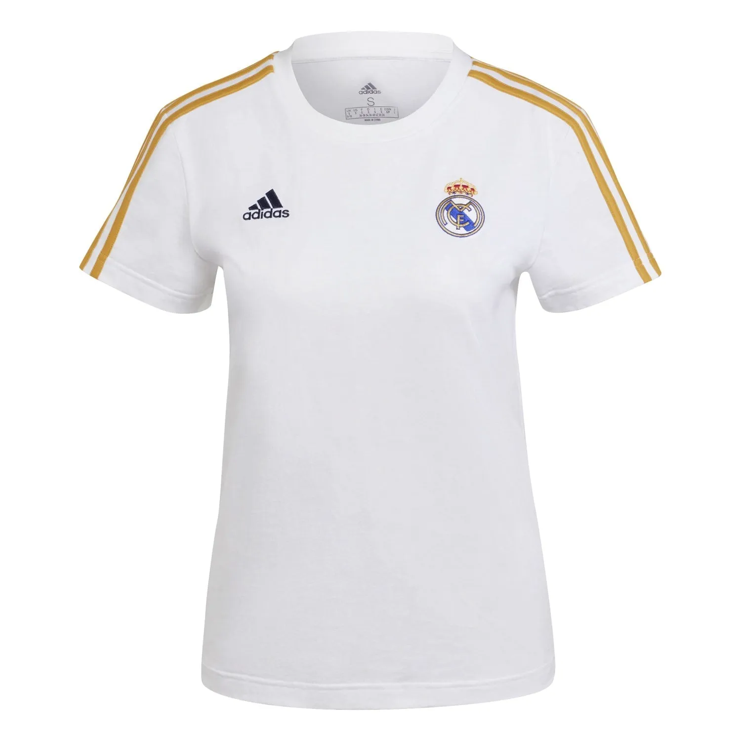 Camiseta adidas 3S Mujer 23/24 Blanca