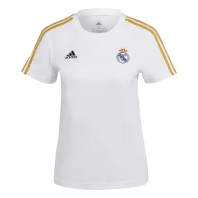 Camiseta adidas 3S Mujer 23/24 Blanca