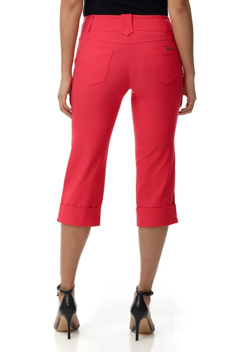 Chic Capri with Classic Cuffed Hem