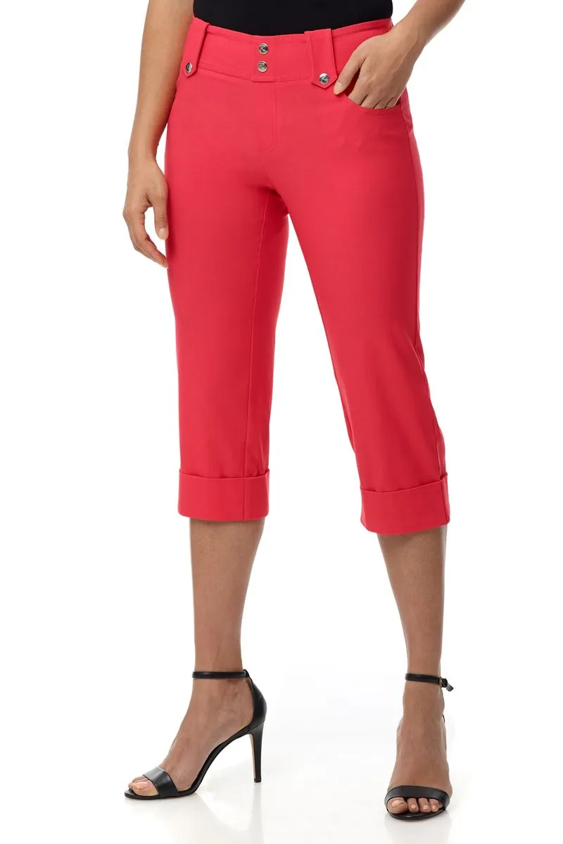 Chic Capri with Classic Cuffed Hem