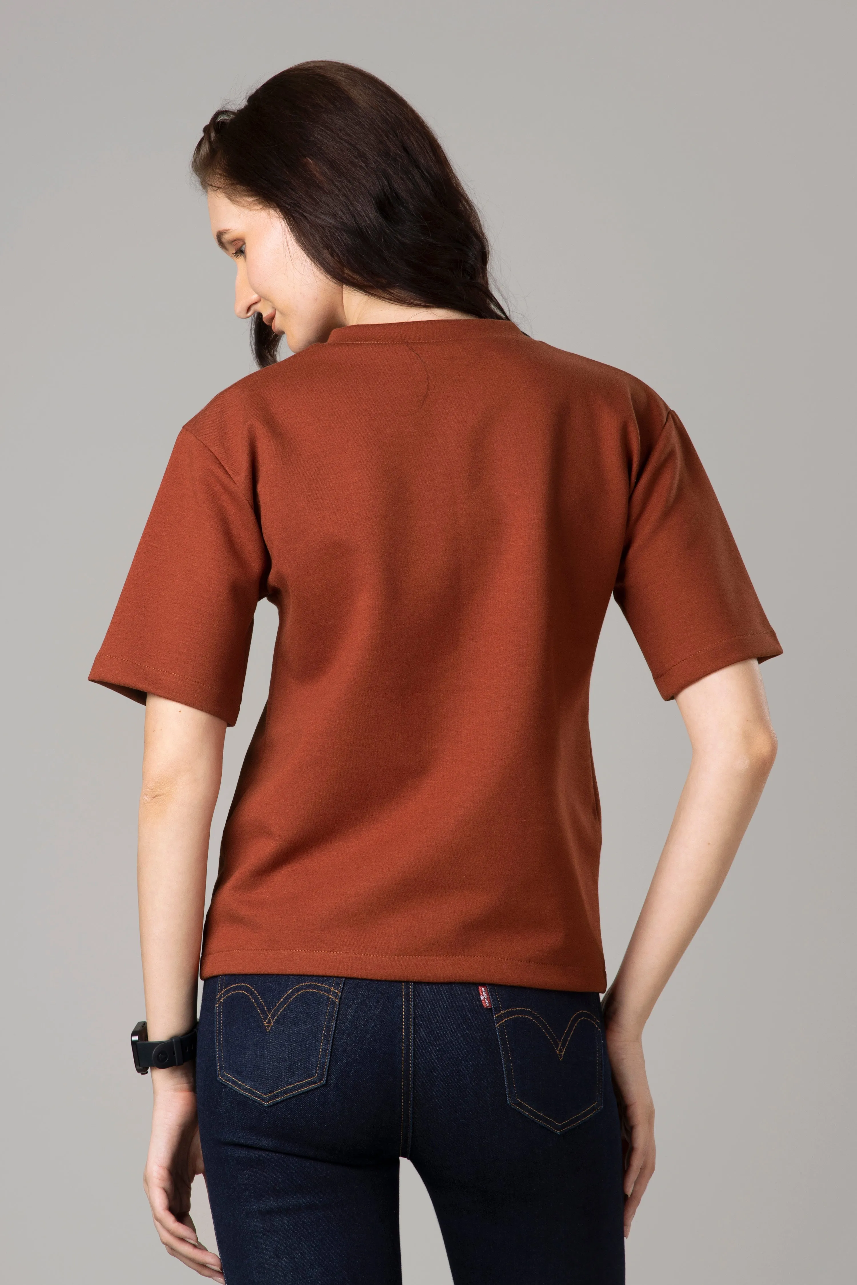 Classic Plain T-Shirt For Women