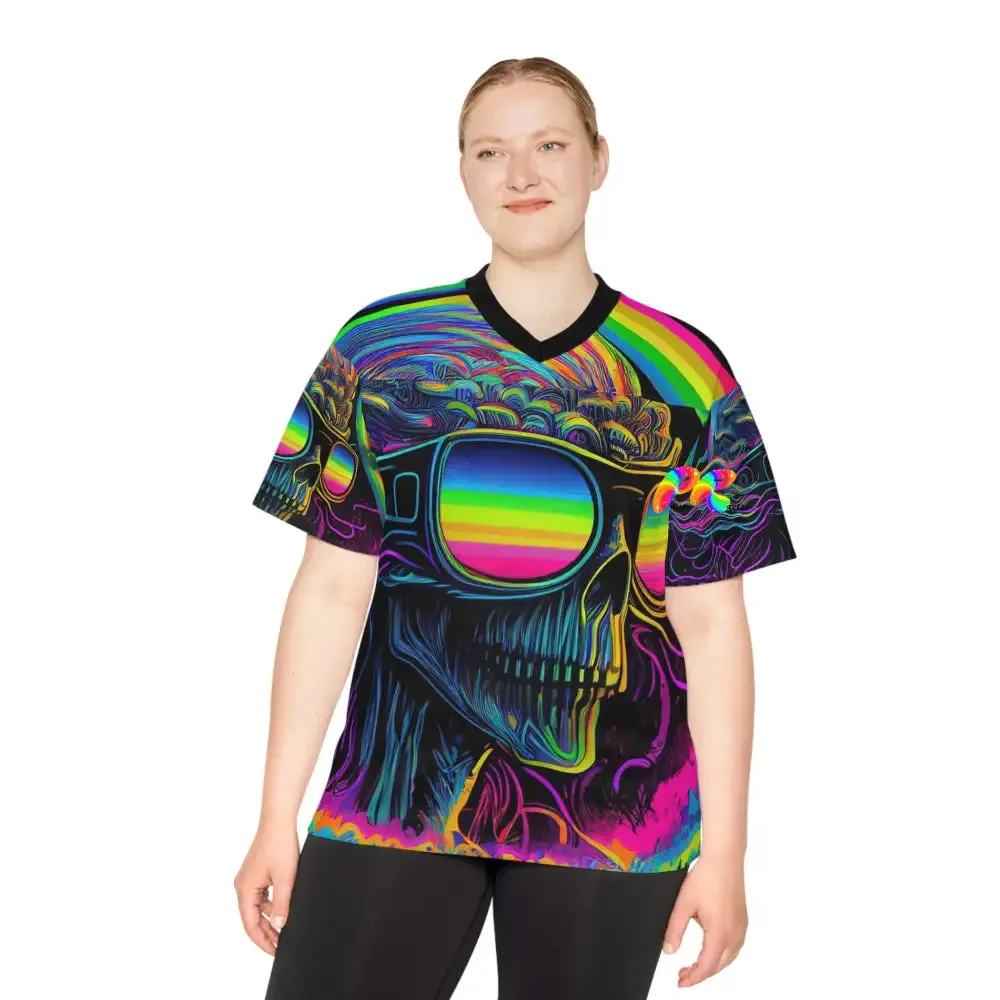 Cool Alien Rave Football Jersey