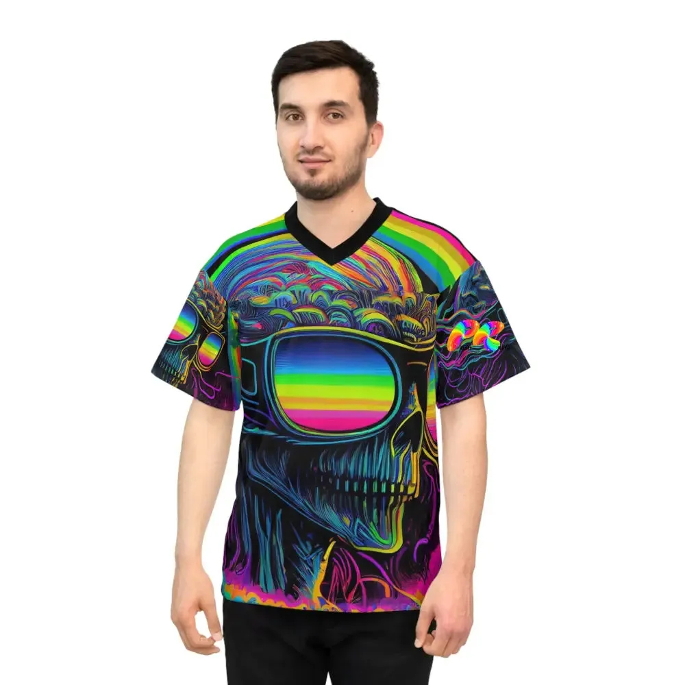 Cool Alien Rave Football Jersey