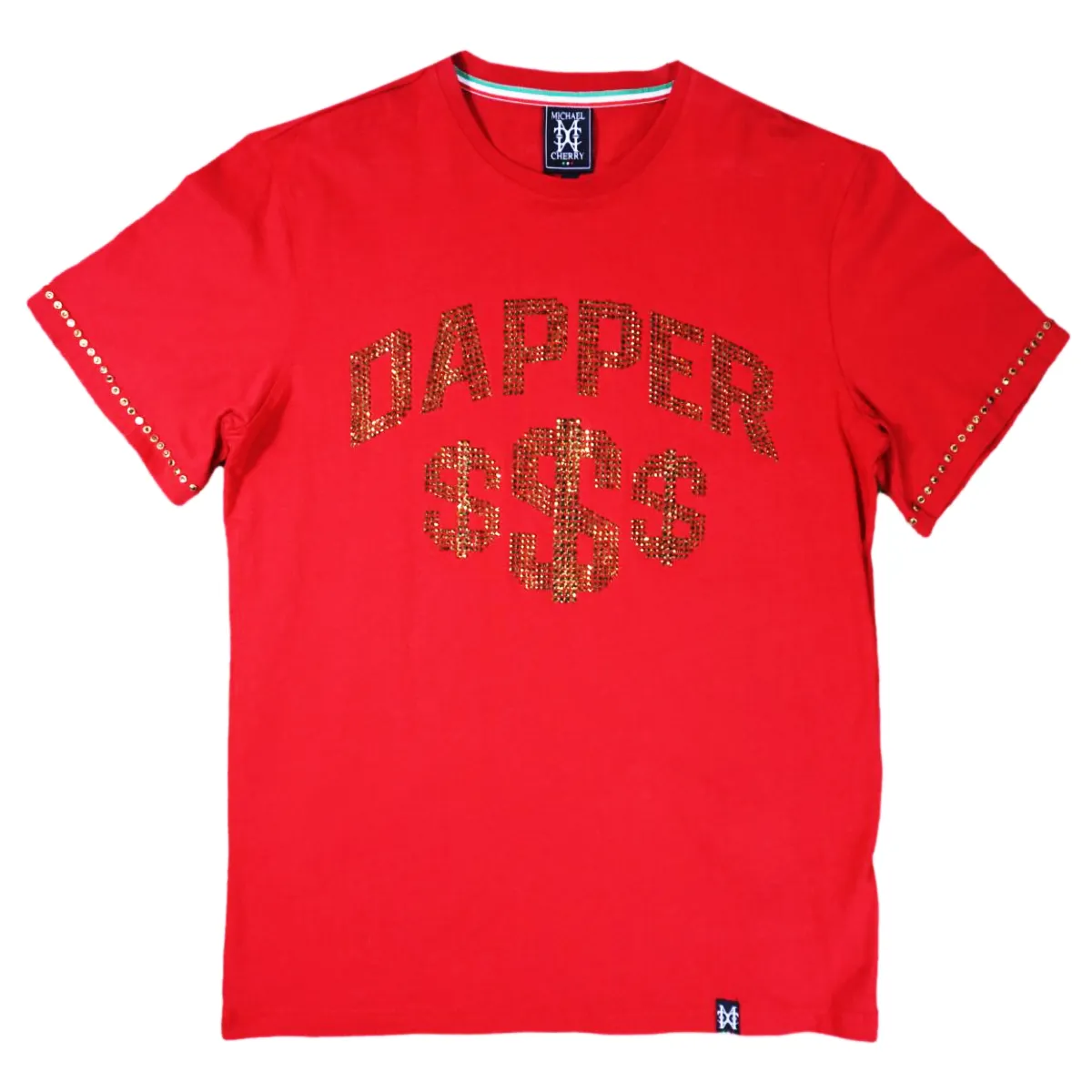 Dapper Crystal Tee (Red)