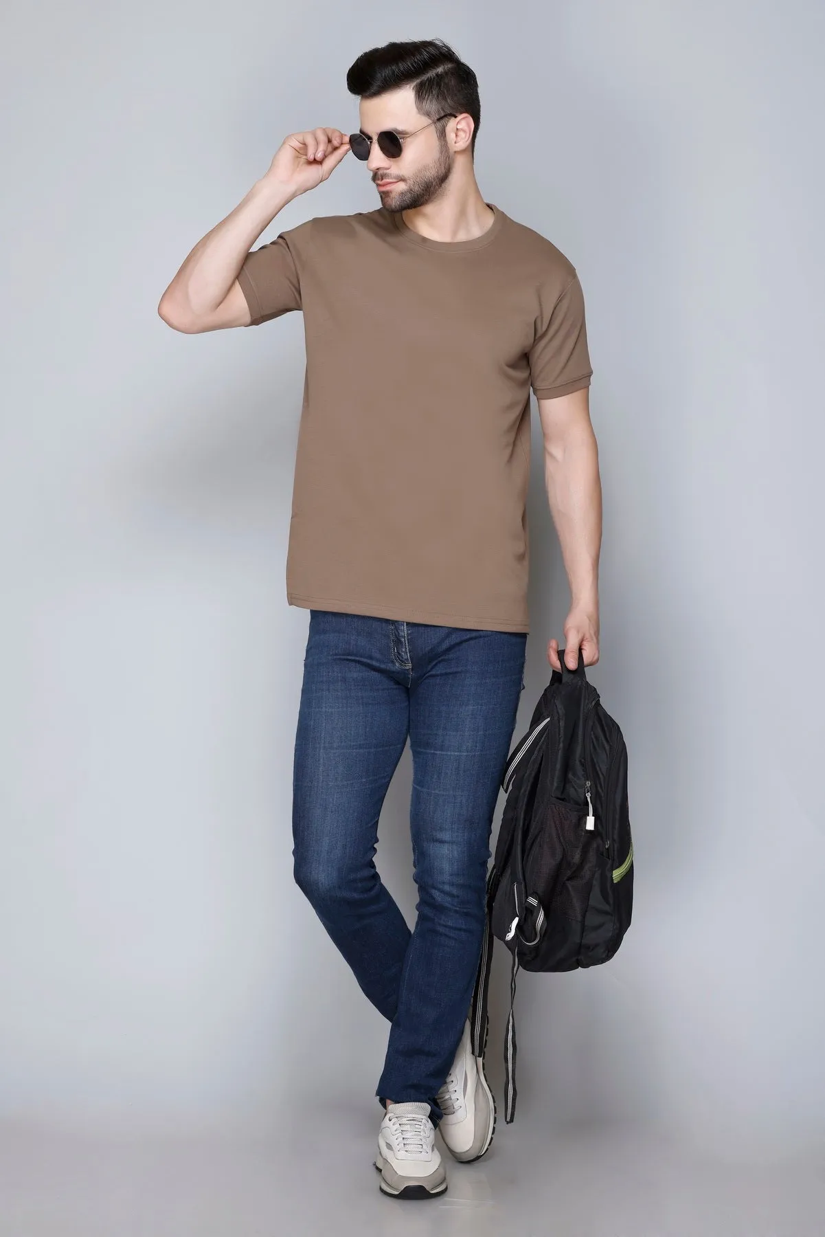 Derby Combo Pack of Men's Round Neck Casual T-shirts