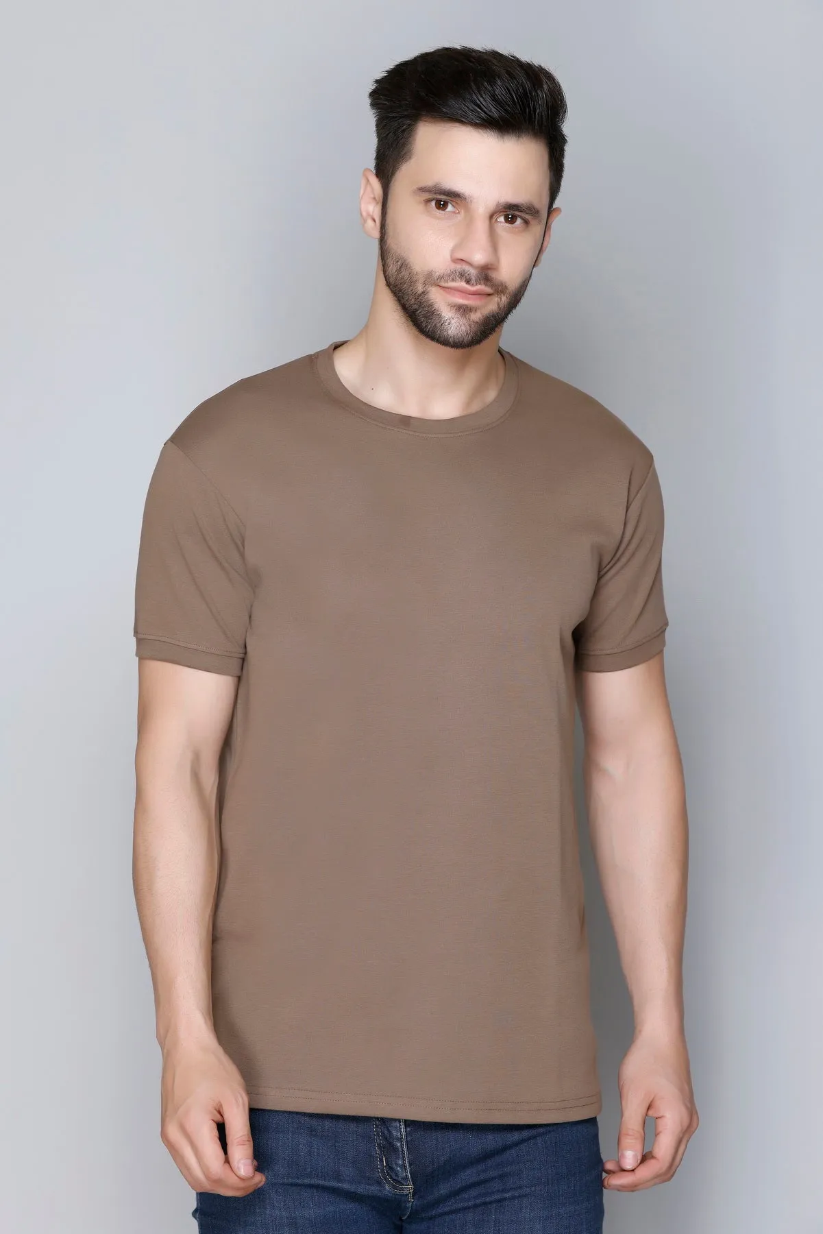 Derby Combo Pack of Men's Round Neck Casual T-shirts