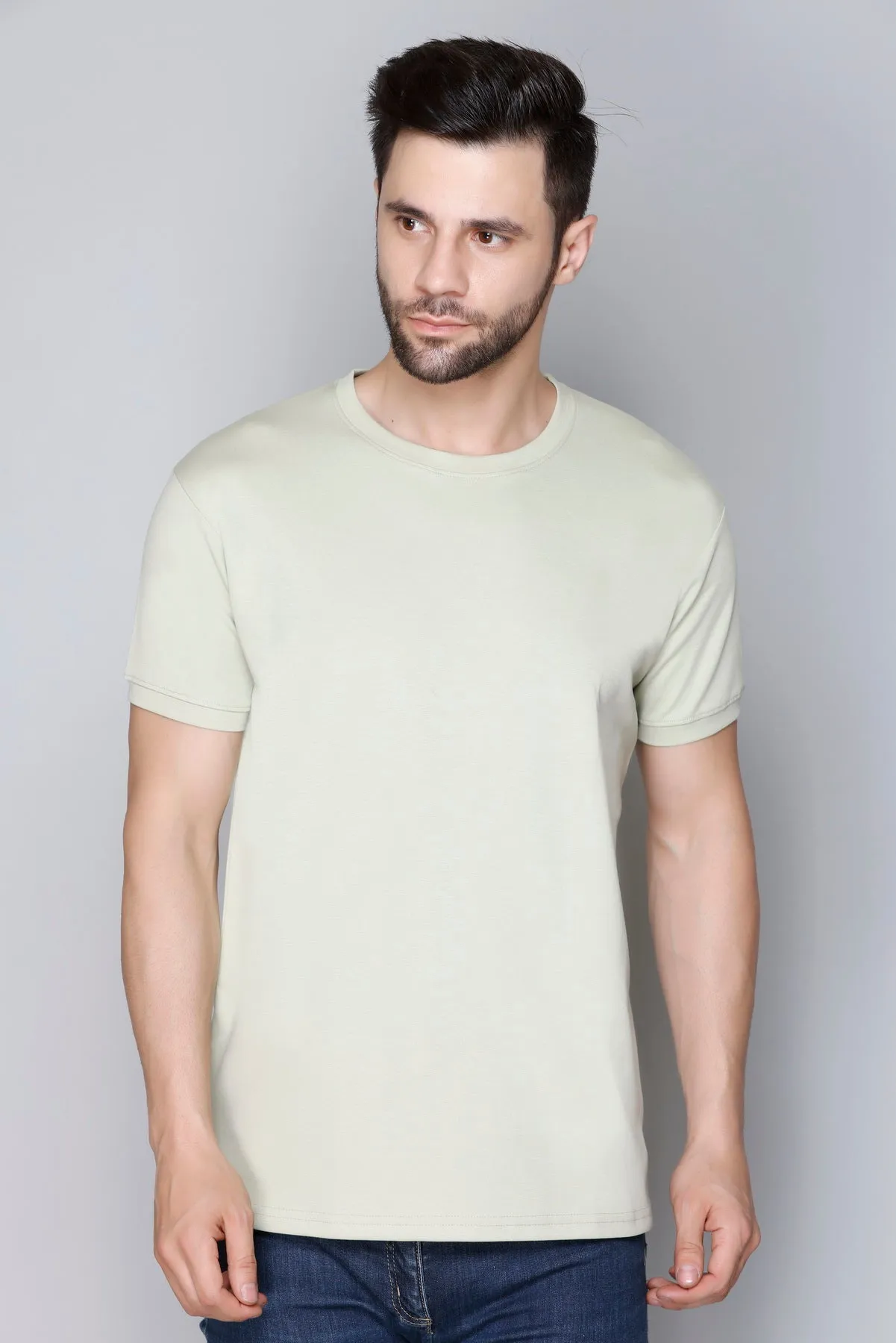 Derby Men's Round Neck Casual T-shirts