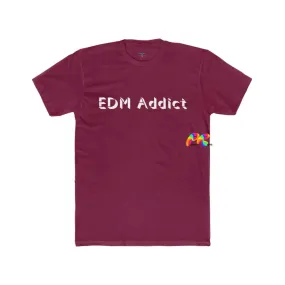 EDM Addict Men's Cotton Crew T-Shirt