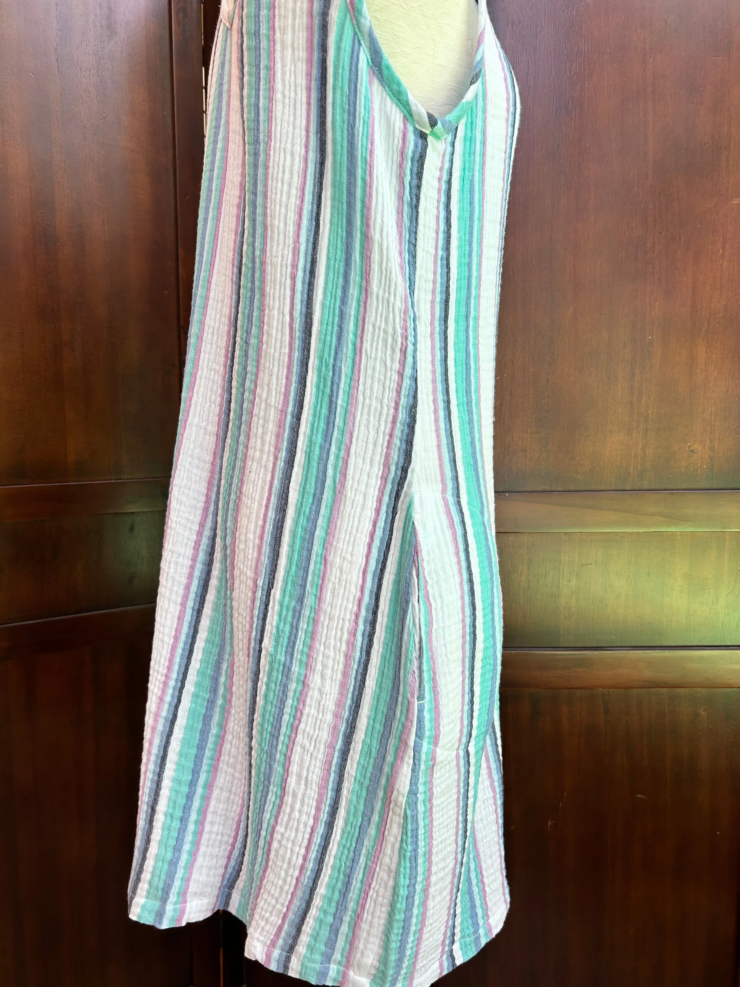 Escape by Habitat dress, awning stripe