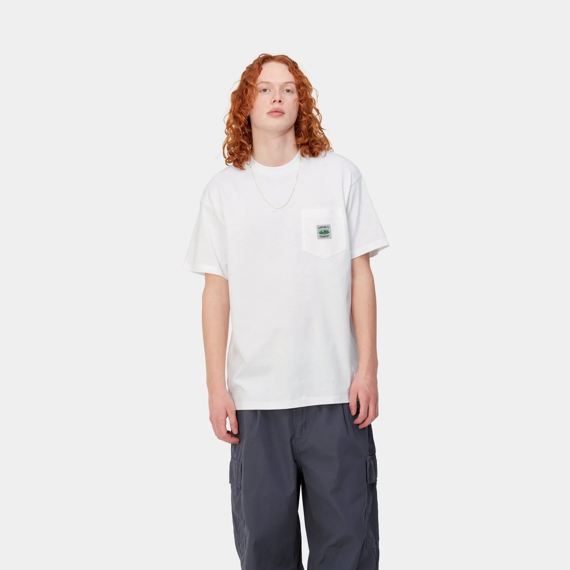 Field Pocket T-Shirt | White