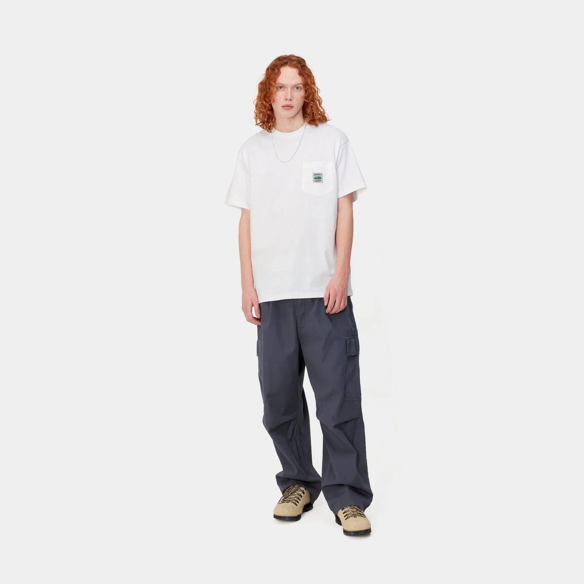 Field Pocket T-Shirt | White