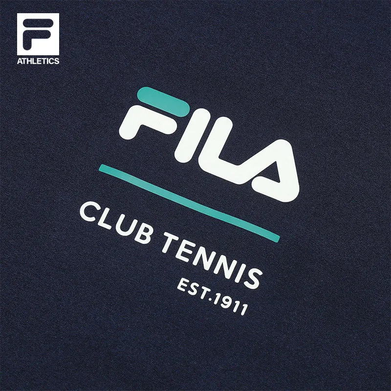 FILA CORE ATHLETICS TENNIS1 ART IN SPORTS Men Short Sleeve T-shirt (Navy)