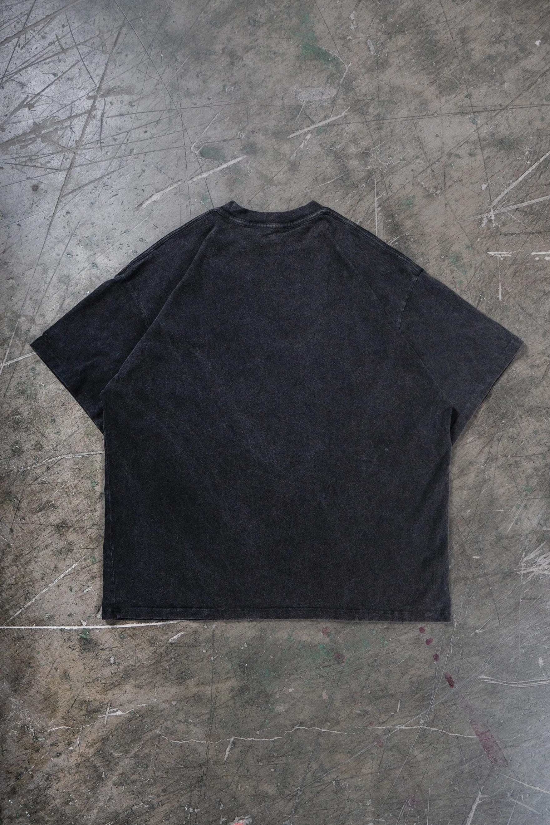 FIRECHROME BLACK WASHED T-SHIRT