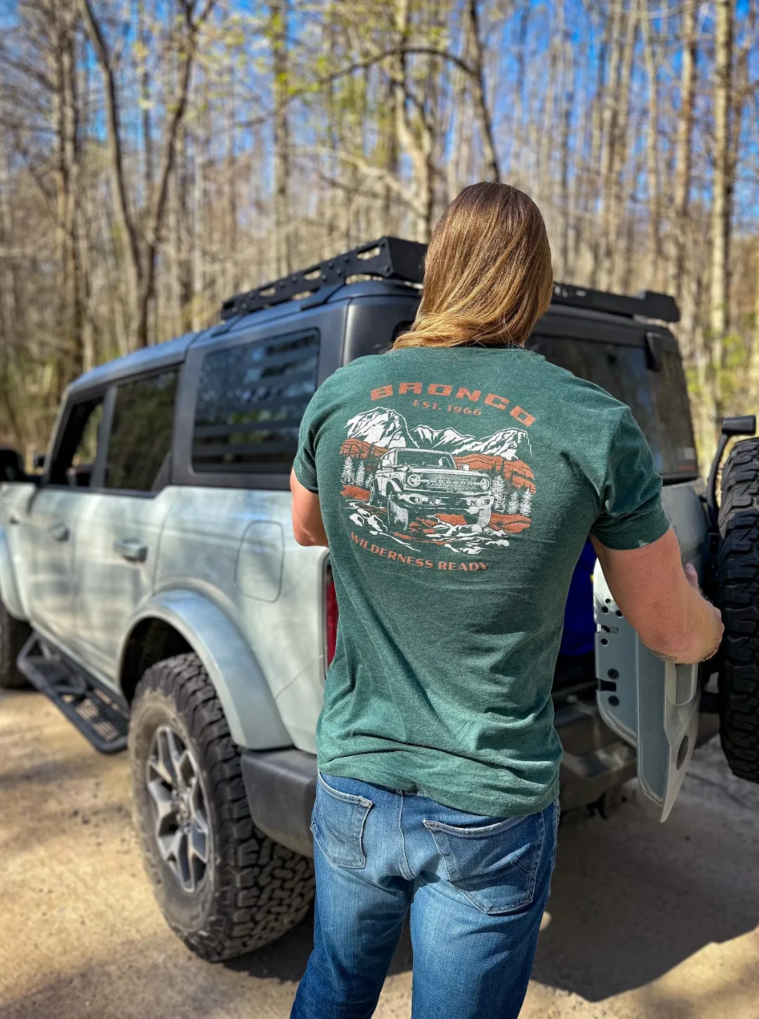 Ford Bronco Men's Wilderness Ready T-Shirt