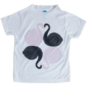 Girls Love Swans Graphic T-shirt