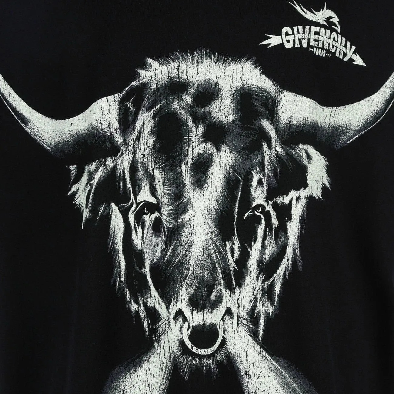 Givenchy Taurus Printed Oversized Men's T-Shirt