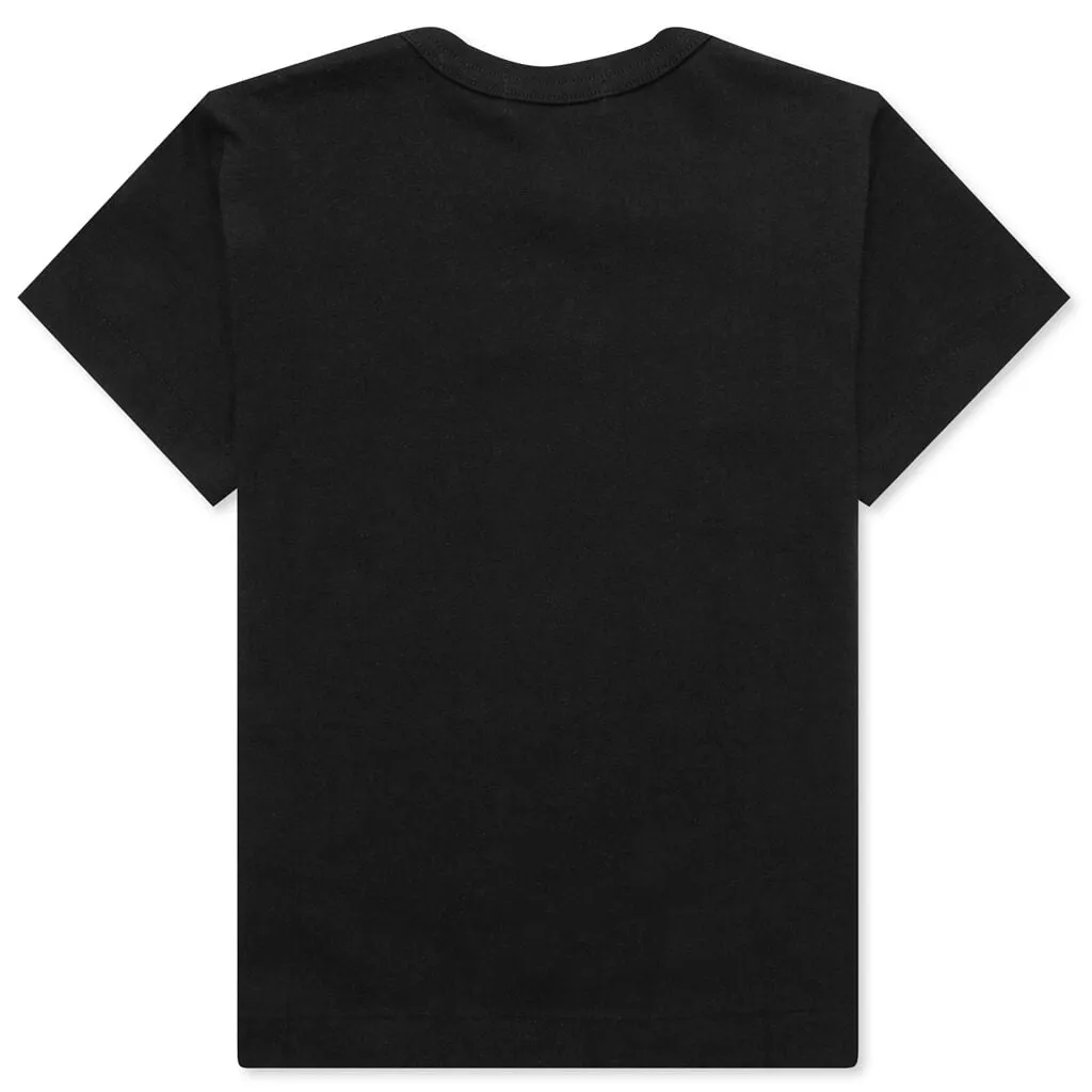 Kid's Black Emblem T-Shirt - Black