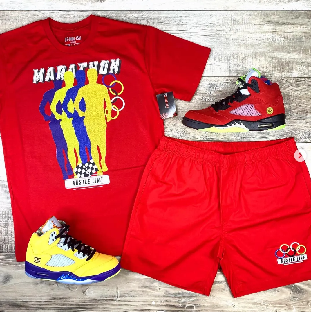 Marathon Tee (Red) / D13