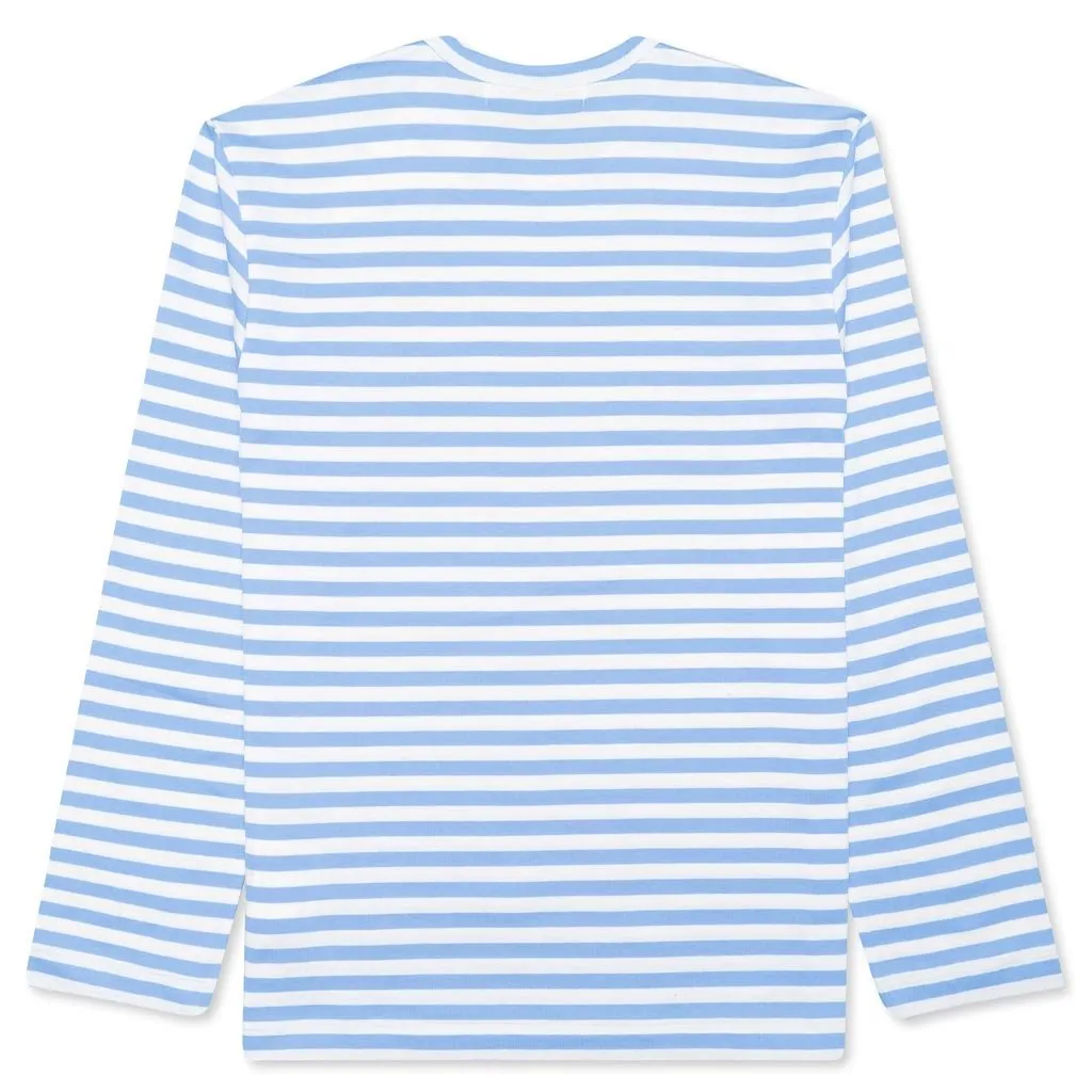 Pastelle Striped L/S Shirt - Blue