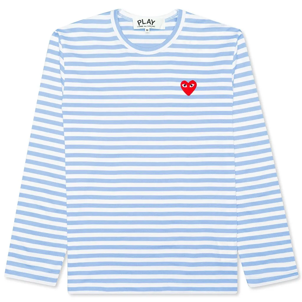 Pastelle Striped L/S Shirt - Blue