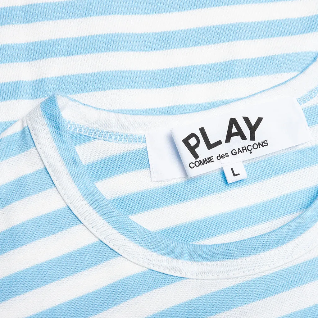 Pastelle Striped L/S Shirt - Blue